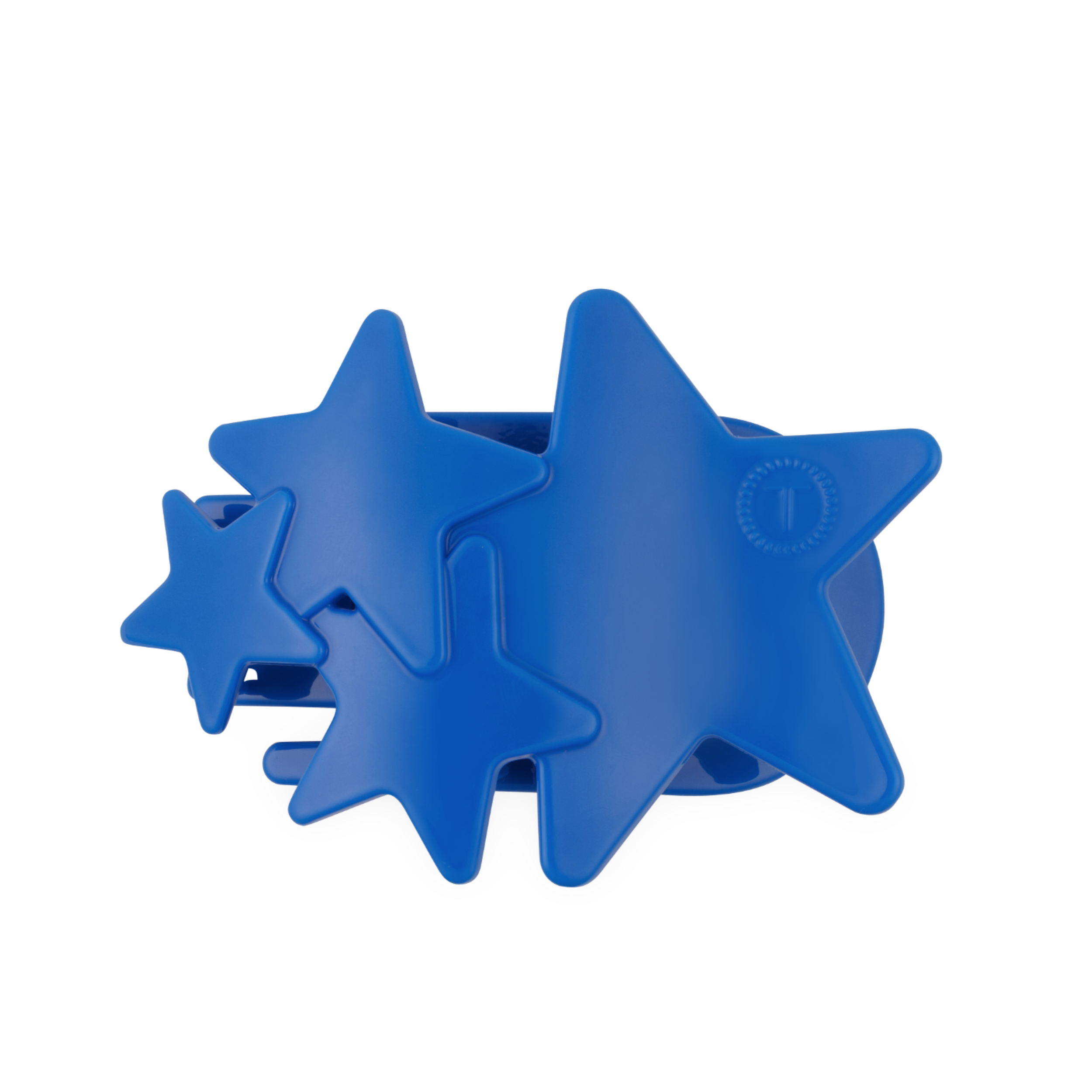 Flat Hair Clip | Large | Blue Shooting Star
