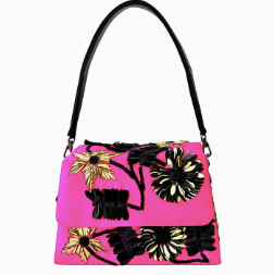 Havana Trapezee Bag in Hot Pink