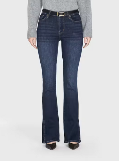 Le Mini Boot Outseam Slit in Moonflower