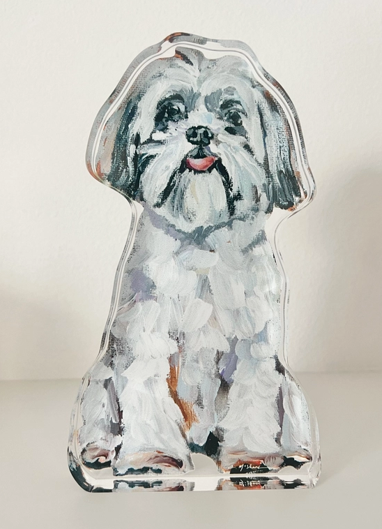 Dog Acrylic Block