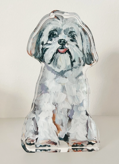 Dog Acrylic Block