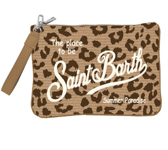 Parisienne Straw Pouch Bag