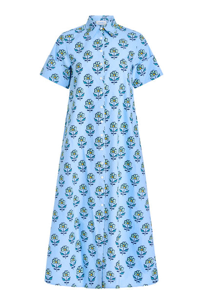 Gibbons Dress, Orchid Sprigs