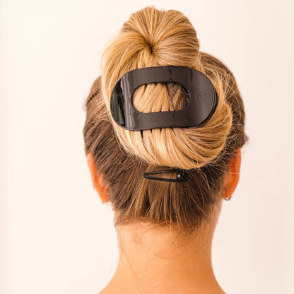 Snap Clip | Jet Black | 6 Count