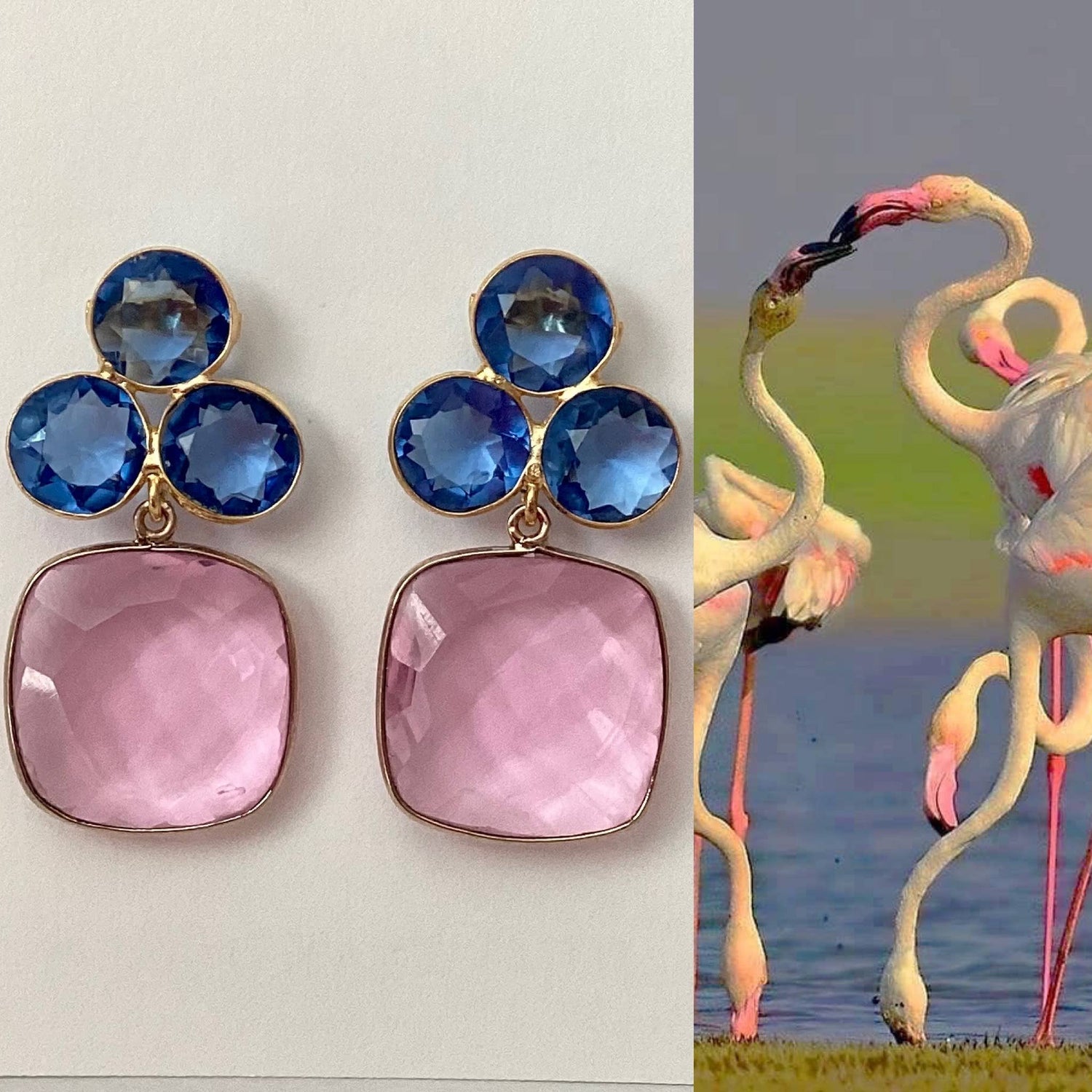Jenessa Tanzanite &amp; Baby Pink