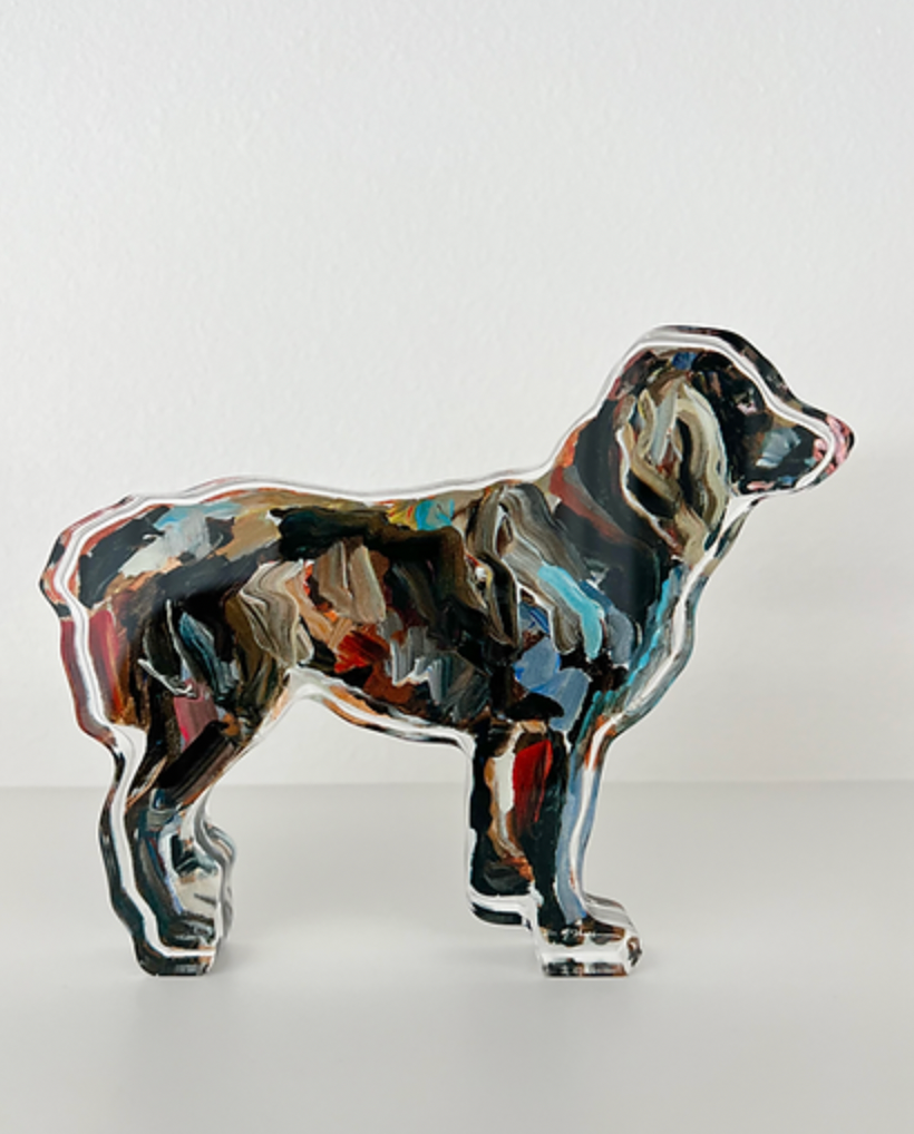 Dog Acrylic Block