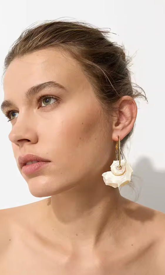 Riviera Natural Hoop Earring