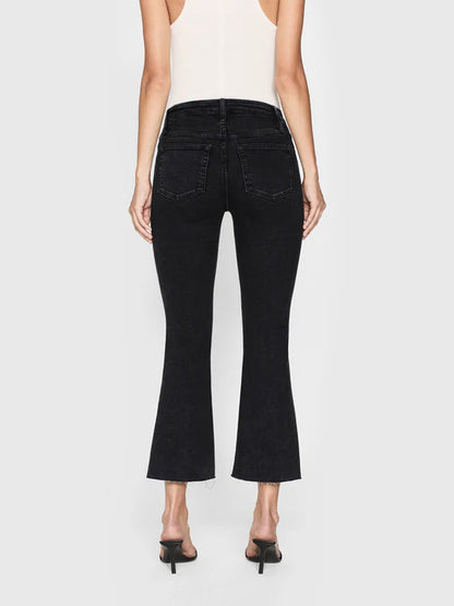 Le Crop Mini Boot in Radio Cascade Hem