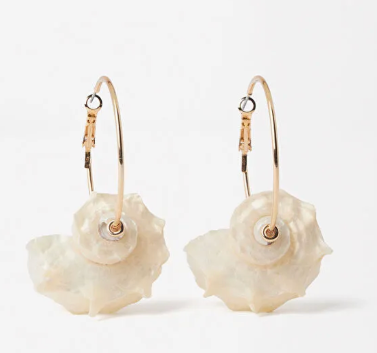 Riviera Natural Hoop Earring