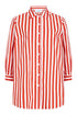 Cabana Coverup, Red Stripes