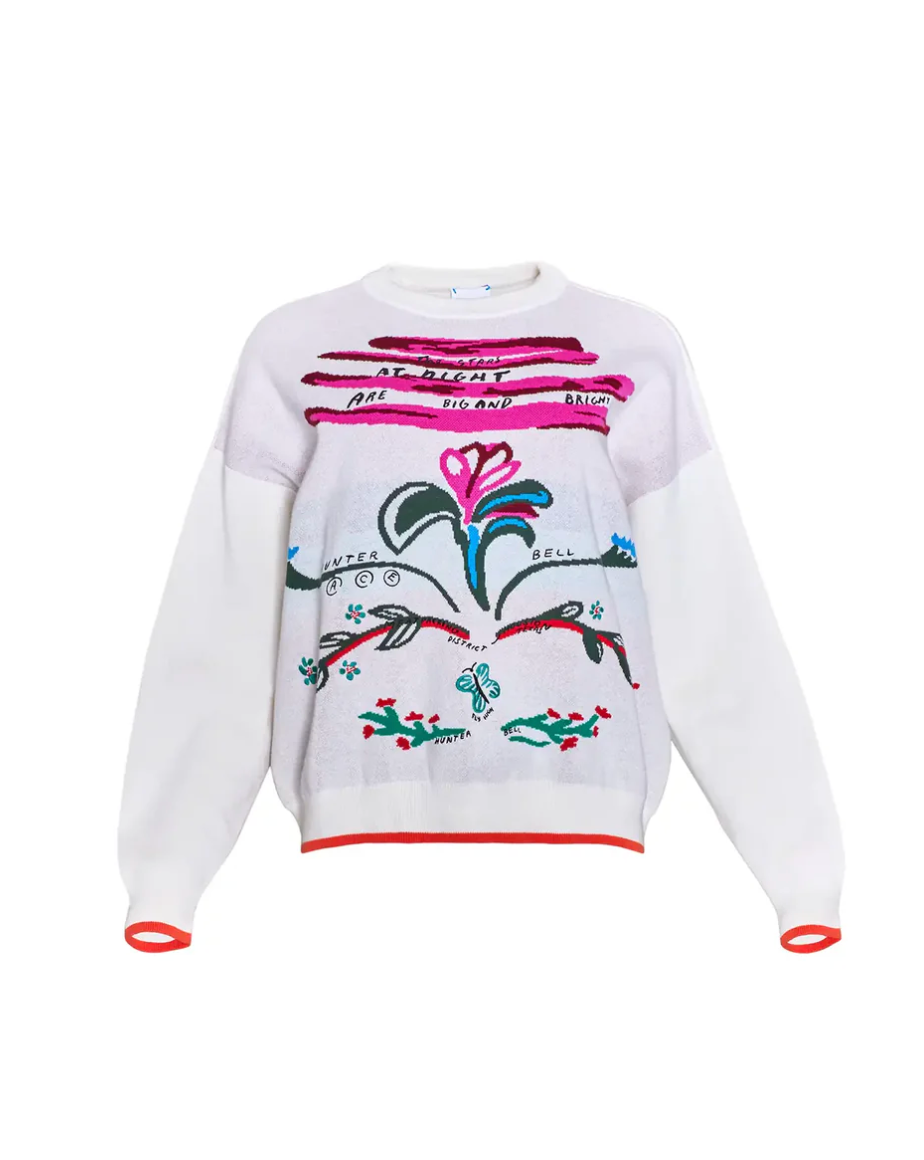 Elizabeth Sweater in Anniversary Print