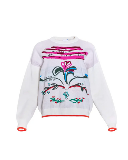 Elizabeth Sweater in Anniversary Print