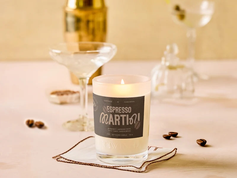 Rewined 6oz Candle Drink Names