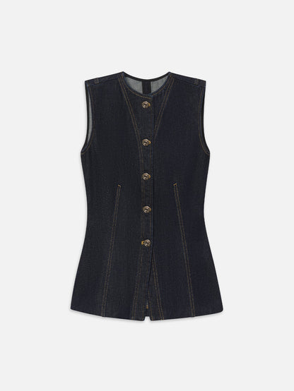 The Form Vest in Rinse
