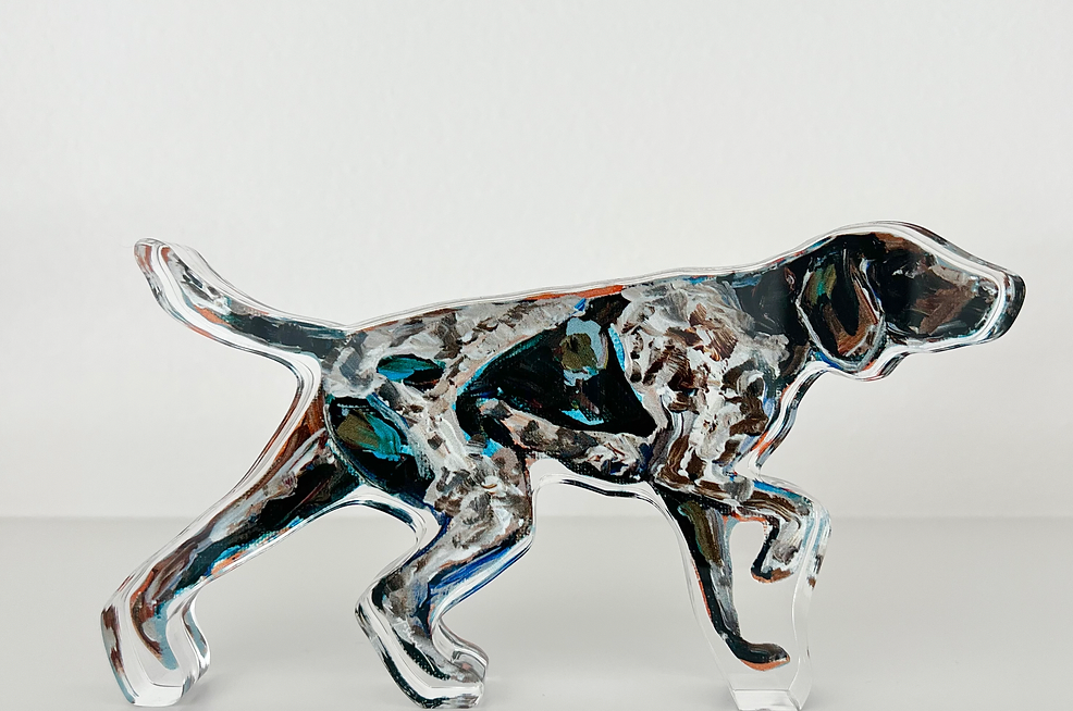 Dog Acrylic Block