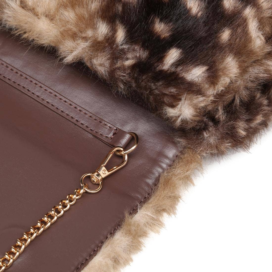 Rhianna Crossbody In Fawn Print