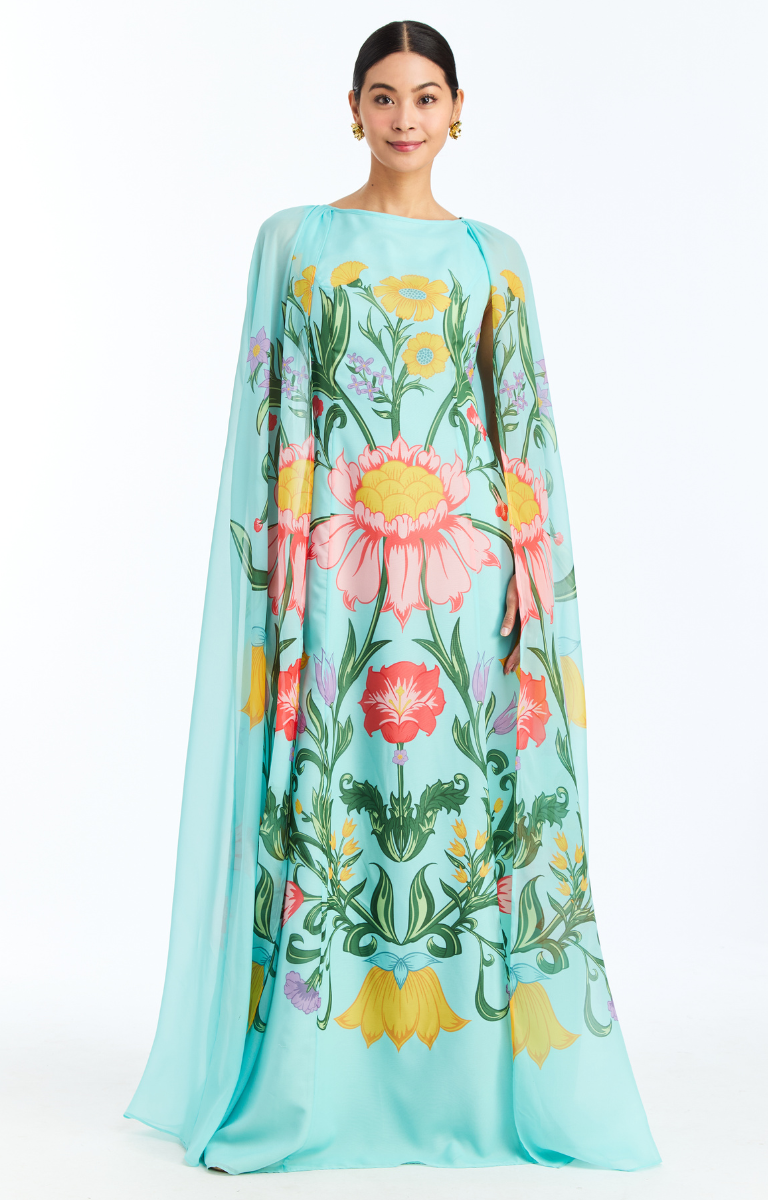 CARTAGENA CONVERTIBLE CAPE GOWN - 50PC04564SJ