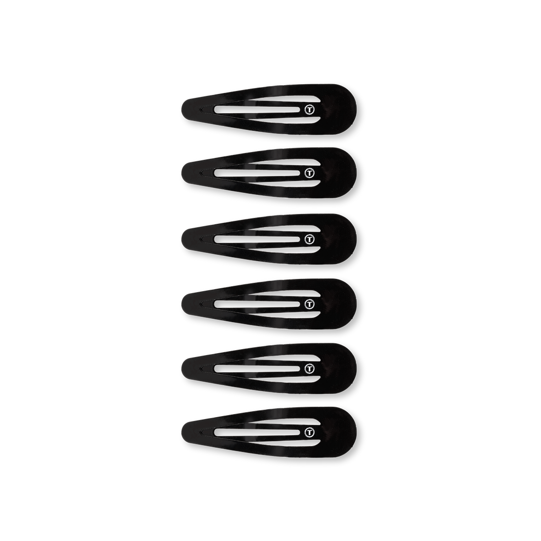 Snap Clip | Jet Black | 6 Count