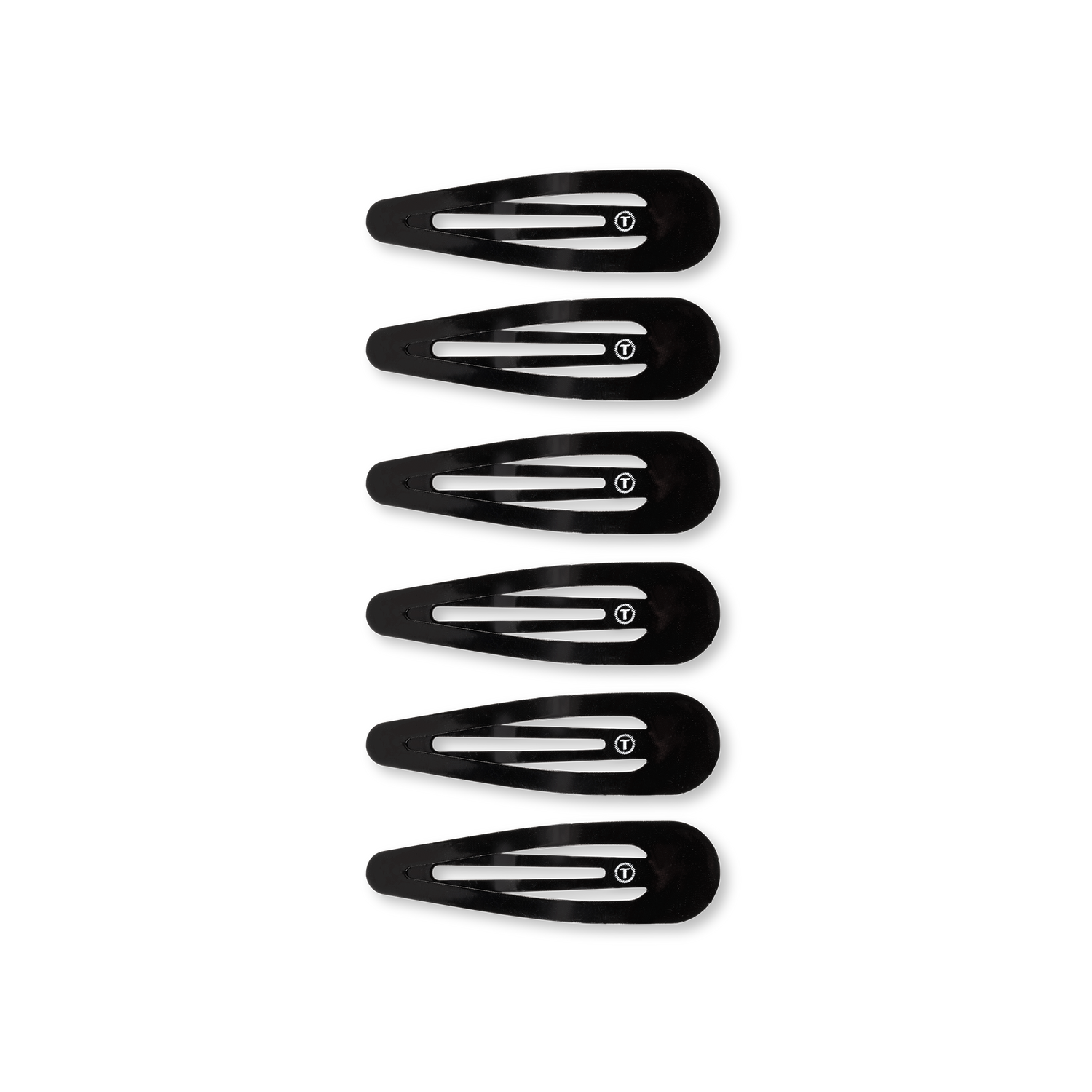 Snap Clip | Jet Black | 6 Count
