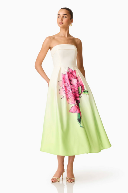 Elisia Strapless Gown