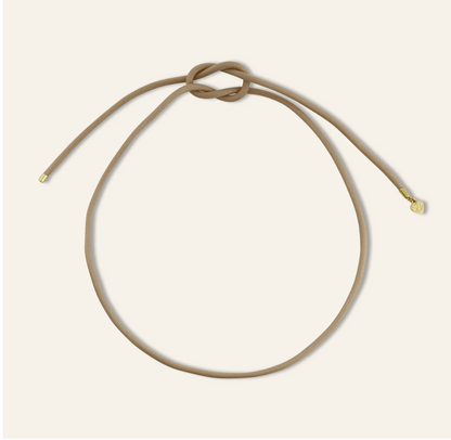 Fortuna Horseshoe Cord Necklace