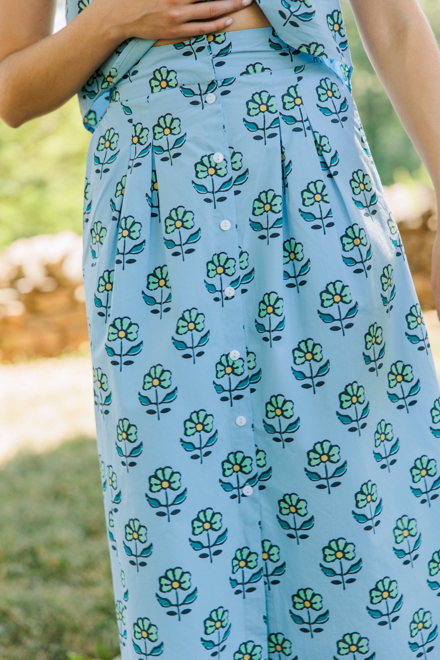 Scout Skirt, Orchid Sprigs