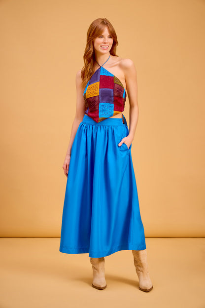 Kit Skirt, True Blue
