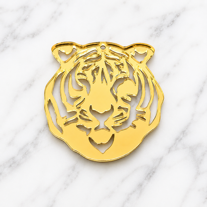 Acrylic Game Day Cord Necklace||School Mascot Necklace