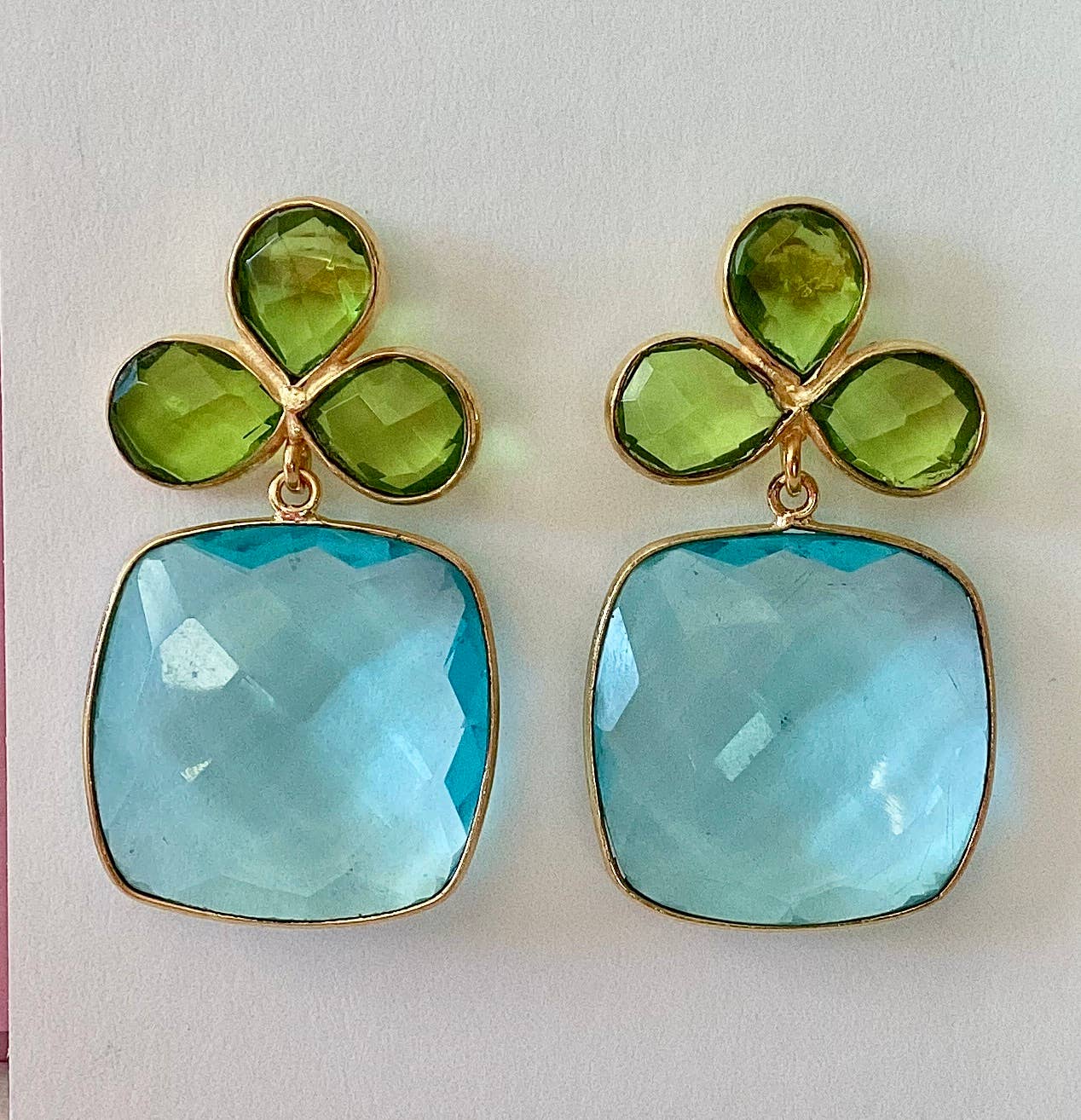 Delleny Green &amp; Aqua Quartz