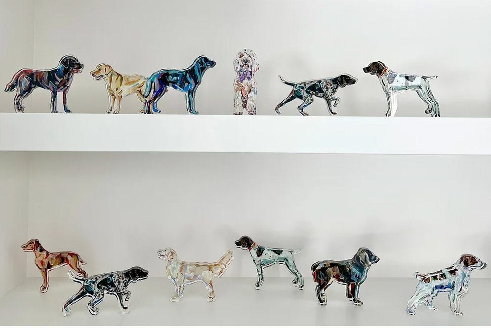 Dog Acrylic Block
