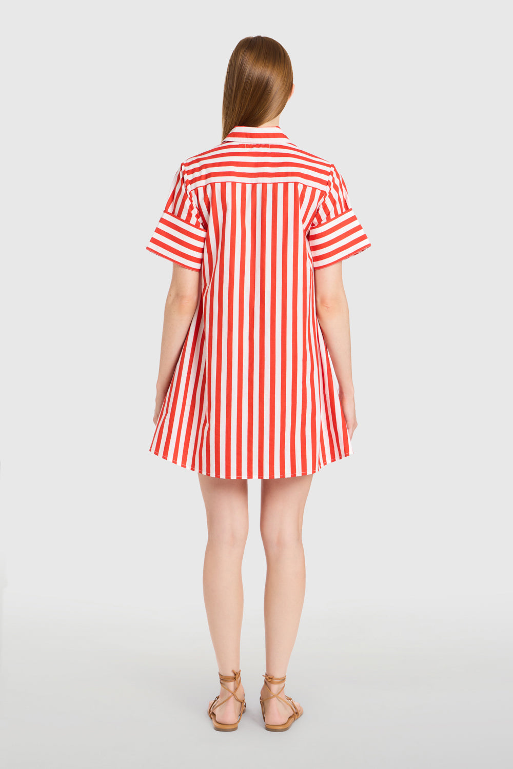 Dock Dress, Red Stripes