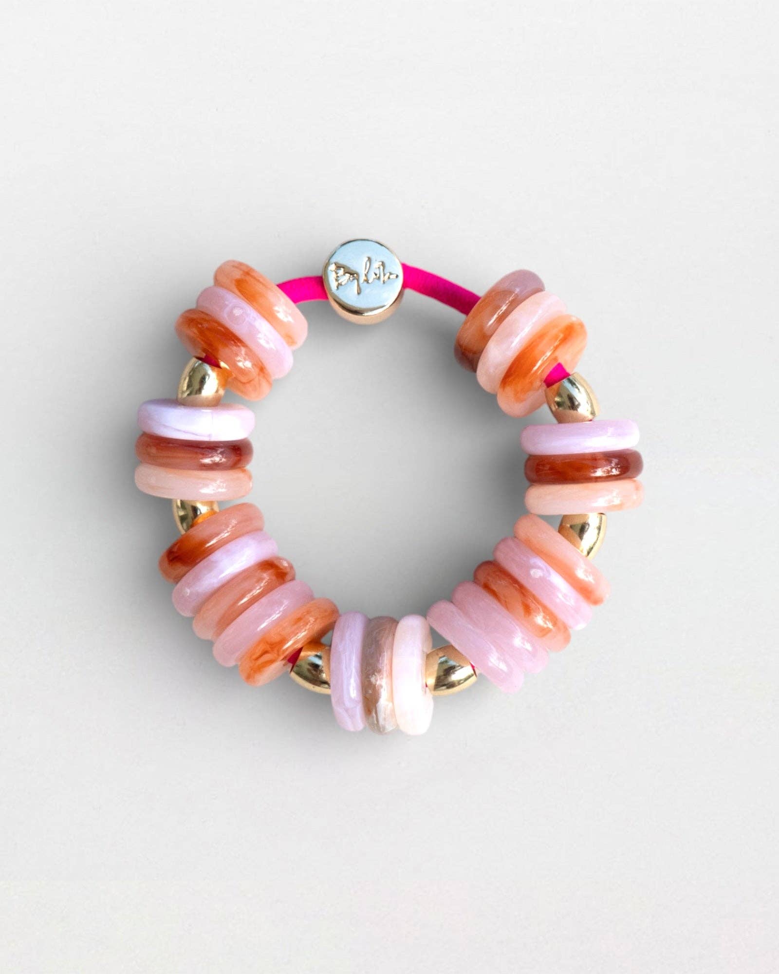 PEONIES - CAPSULE / BRACELET / HAIR TIE / SPRING / SUMMER