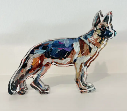 Dog Acrylic Block