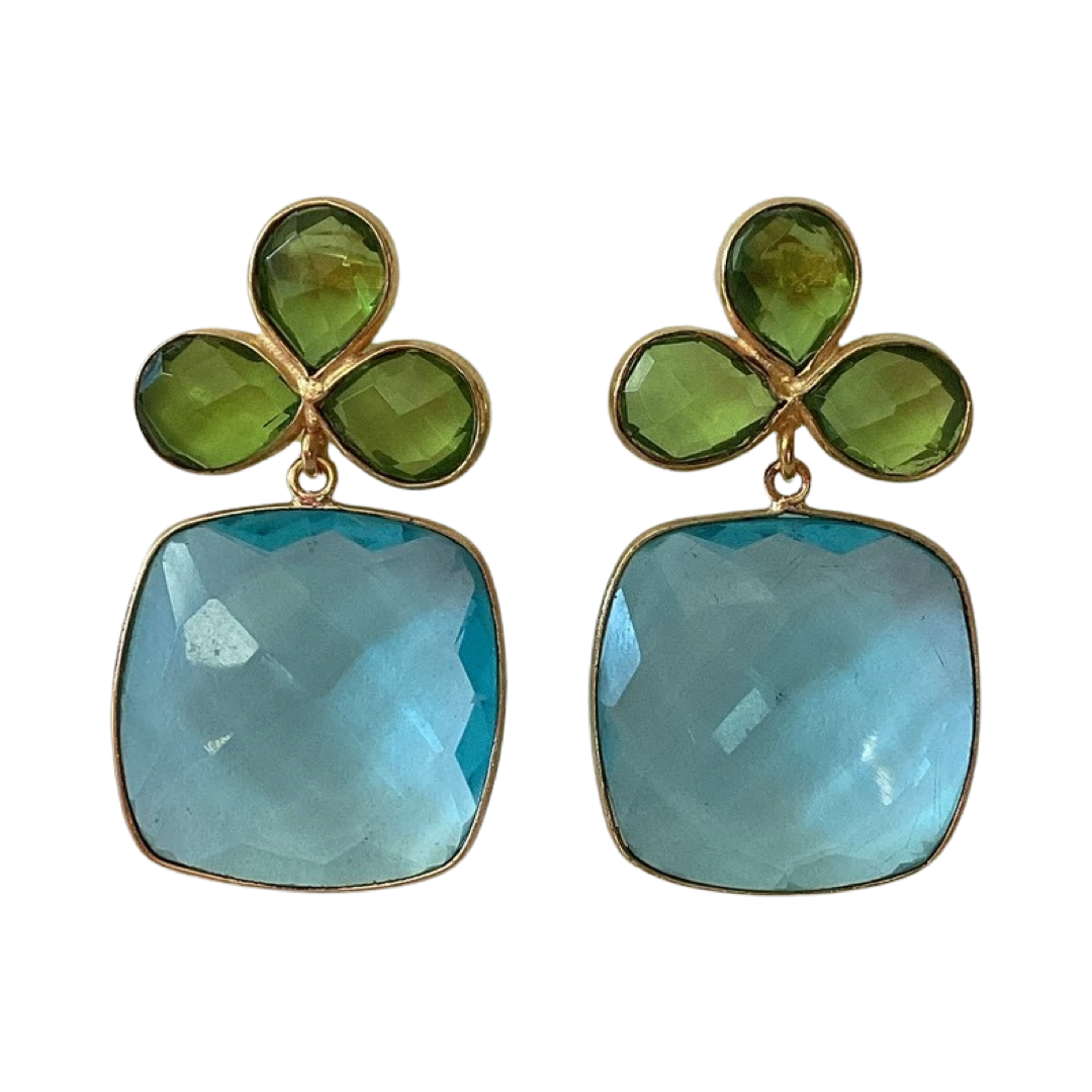 Delleny Green &amp; Aqua Quartz