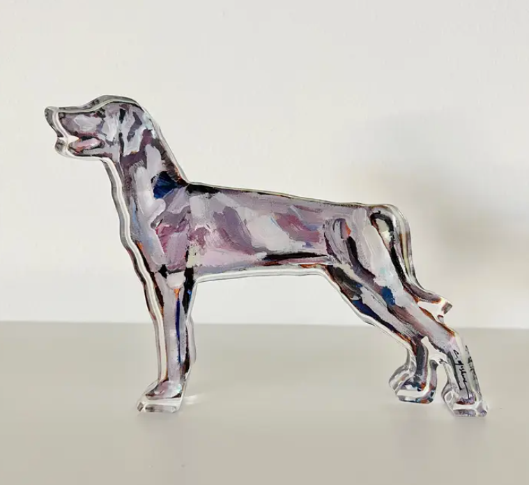 Dog Acrylic Block
