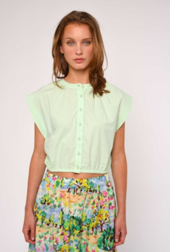 Porto Top in Mint