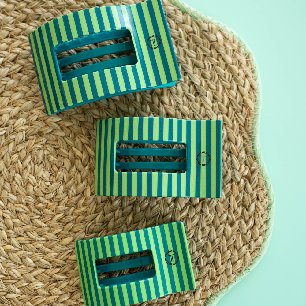 Cabana Cutie | Medium | Flat Rectangle Hair Clip