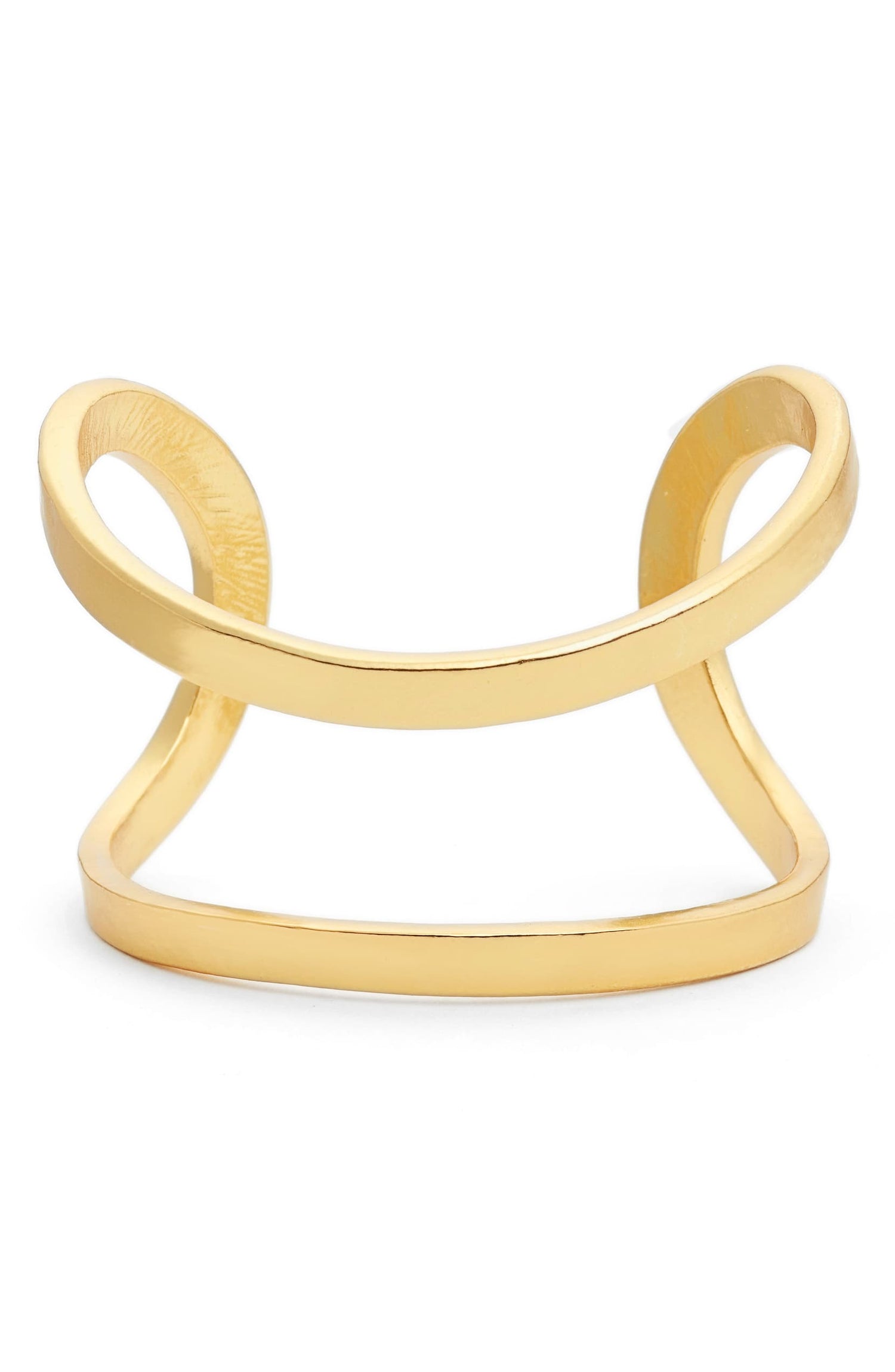 Minimalist Split Cuff - 24K Gold Plated