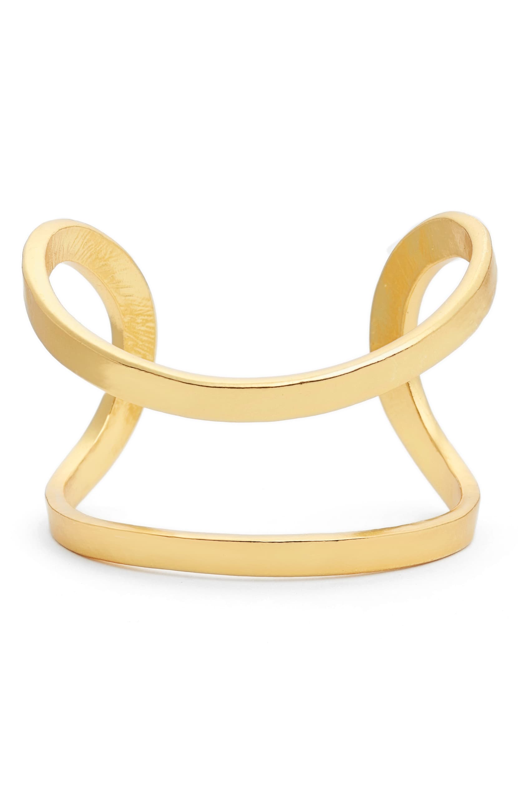Minimalist Split Cuff - 24K Gold Plated