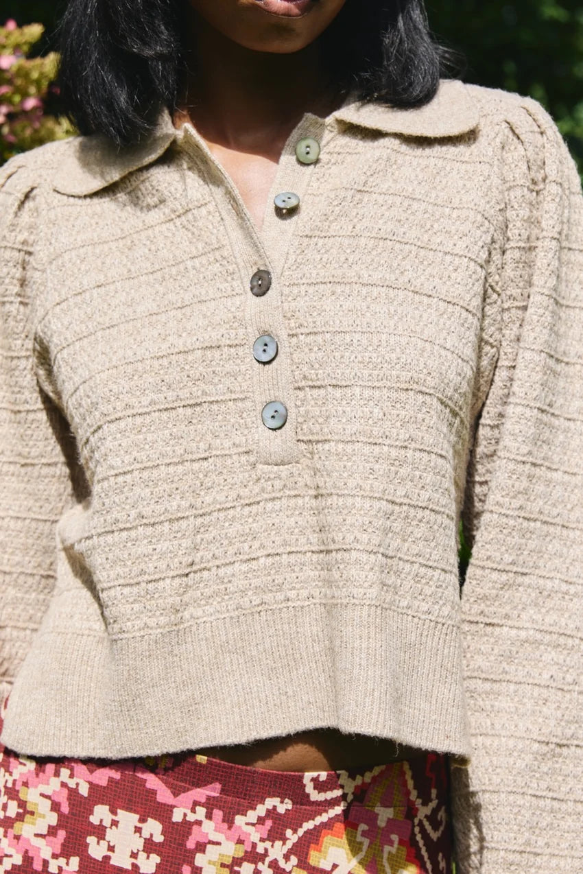 Edith Sweater in Cafe Latte