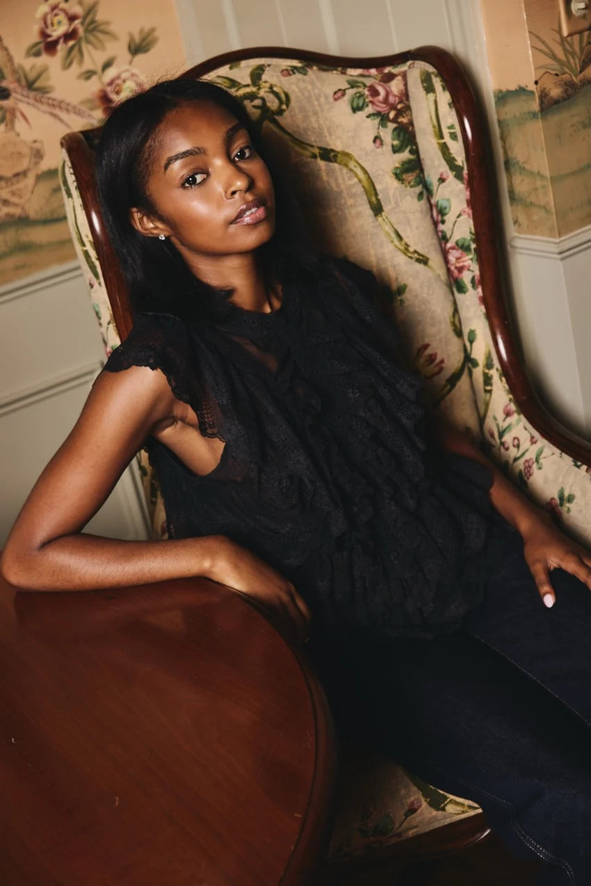 Eden Top in Black