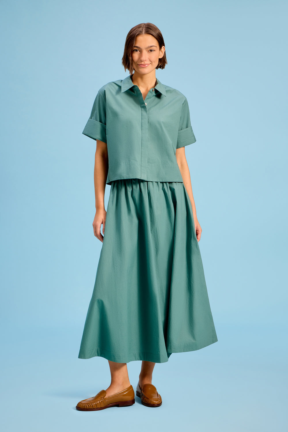 Pavilion Skirt, Sage Brush