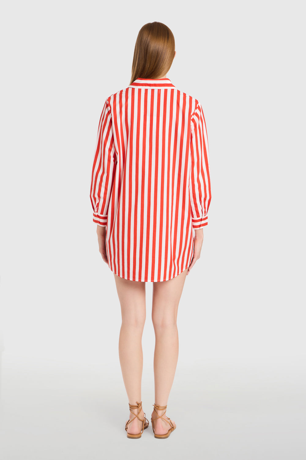 Cabana Coverup, Red Stripes