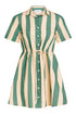 Summit Dress, Stone Stripe