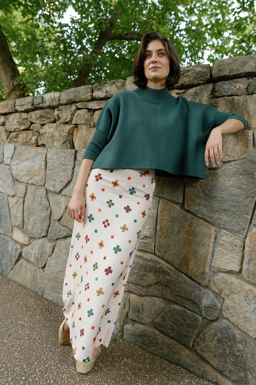 Tiffany Skirt in Cream