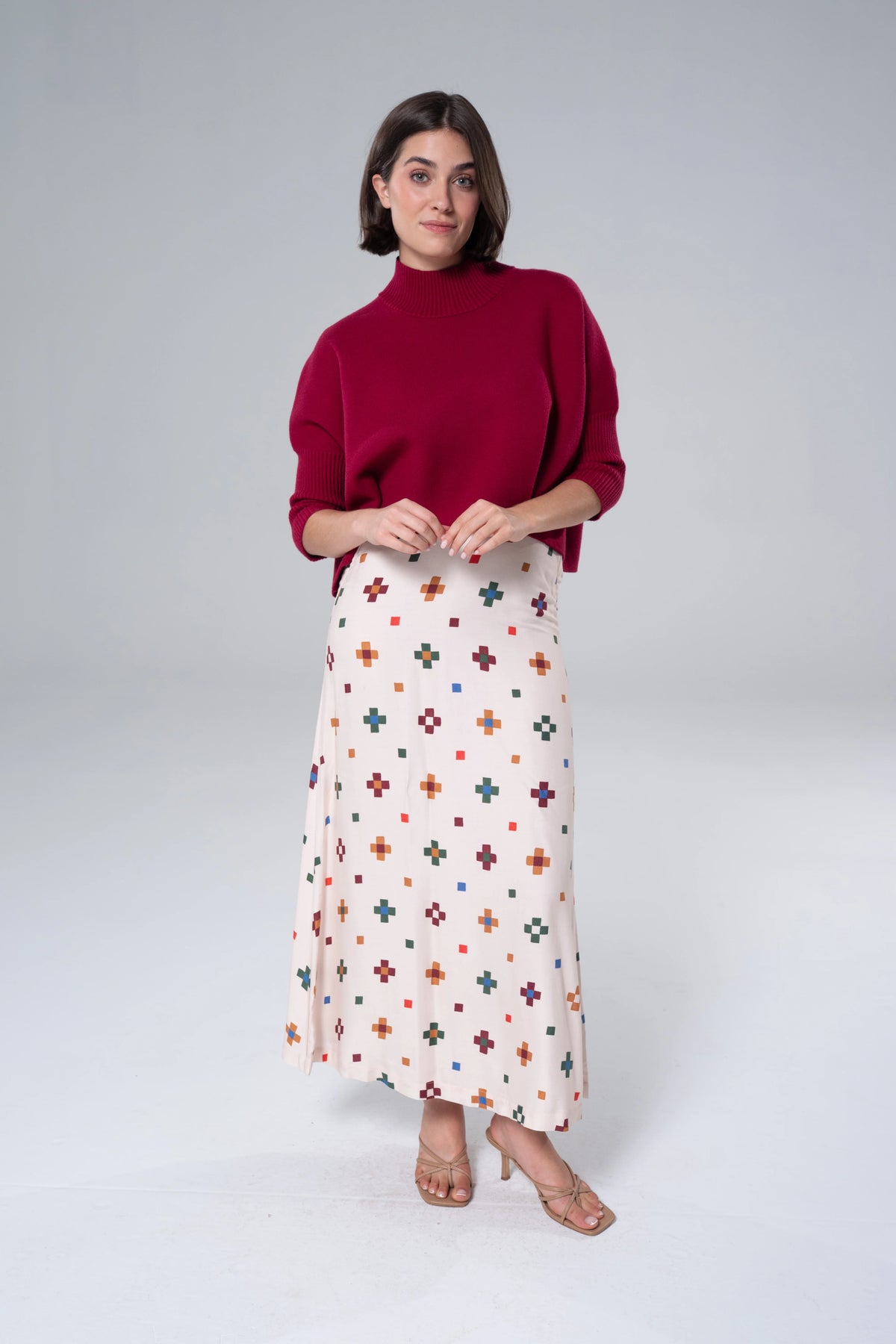 Tiffany Skirt in Cream