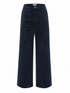 LE SLIM PALAZZO MODERNIST POCKET CORDUROY