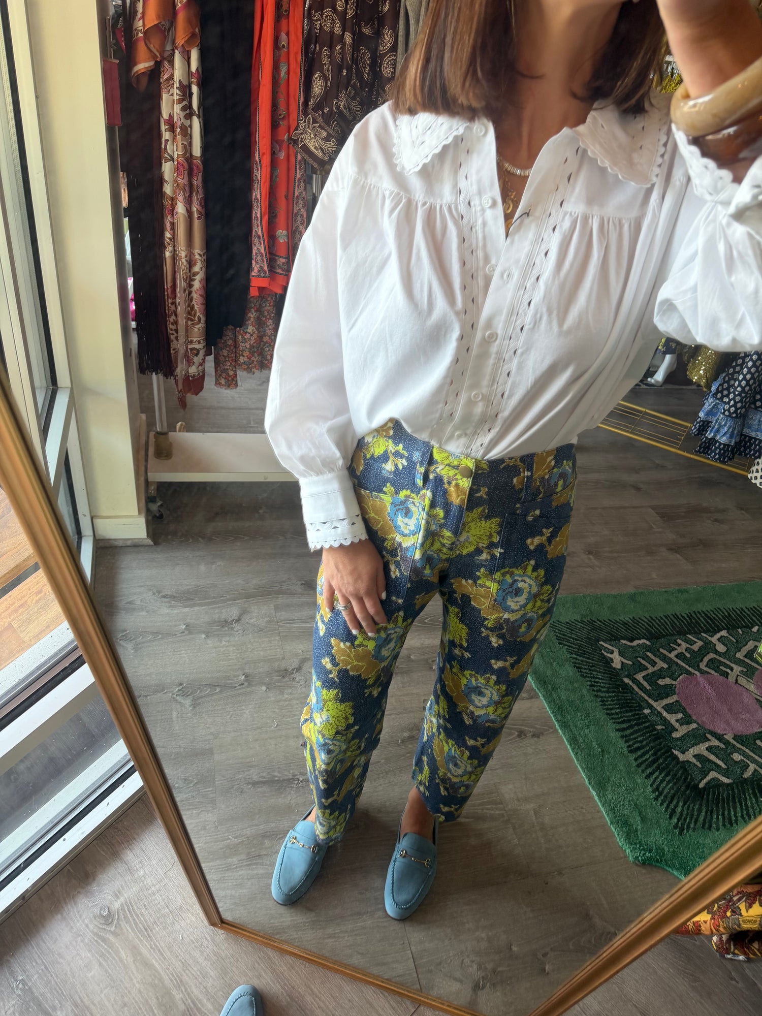 Mallory Jeans in Primrose