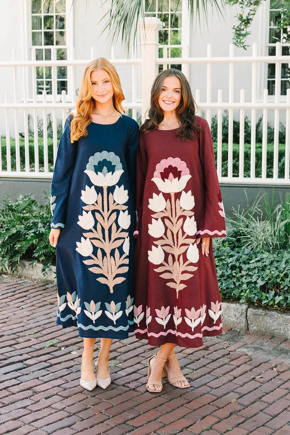 Jane Dress in Rose Harvest