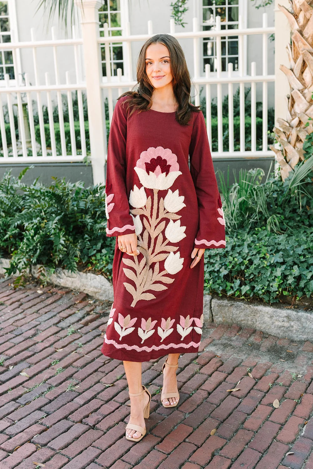 Jane Dress in Rose Harvest